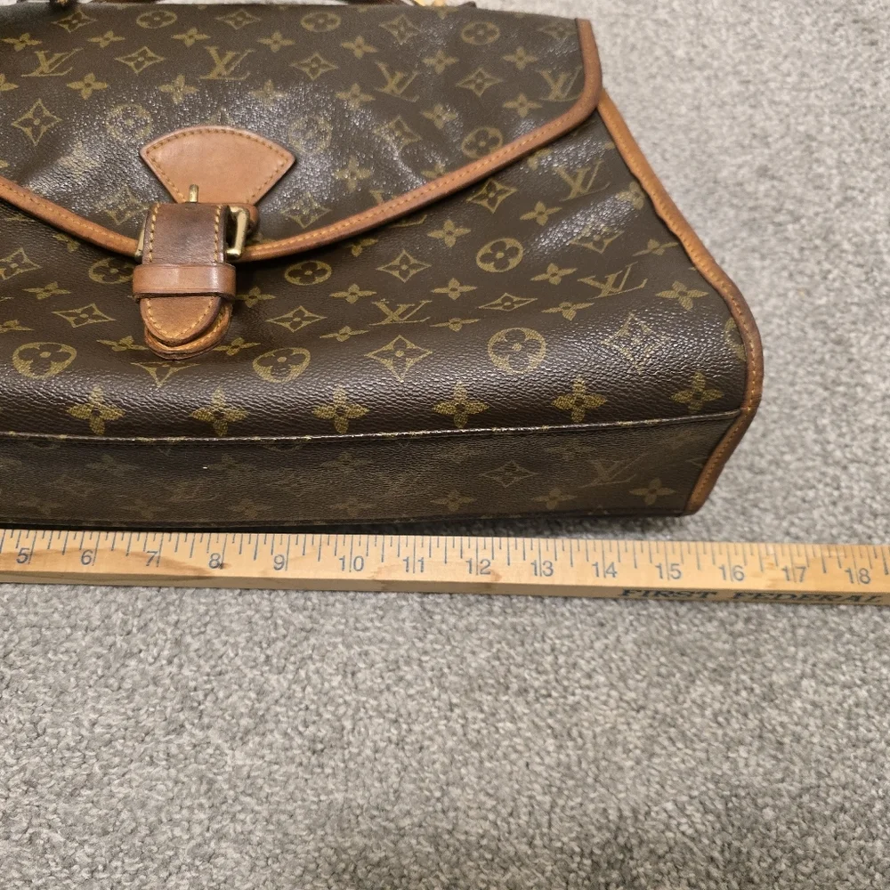 Louis Vuitton Monogram Beverly Briefcase Tote Satchel Shoulder Bag